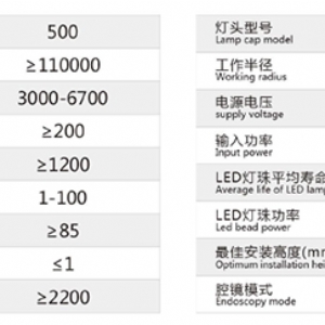 LED700/500 手術(shù)無影燈